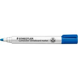 Staedtler lumocolor whiteboard marker 351 met ronde punt - blauw