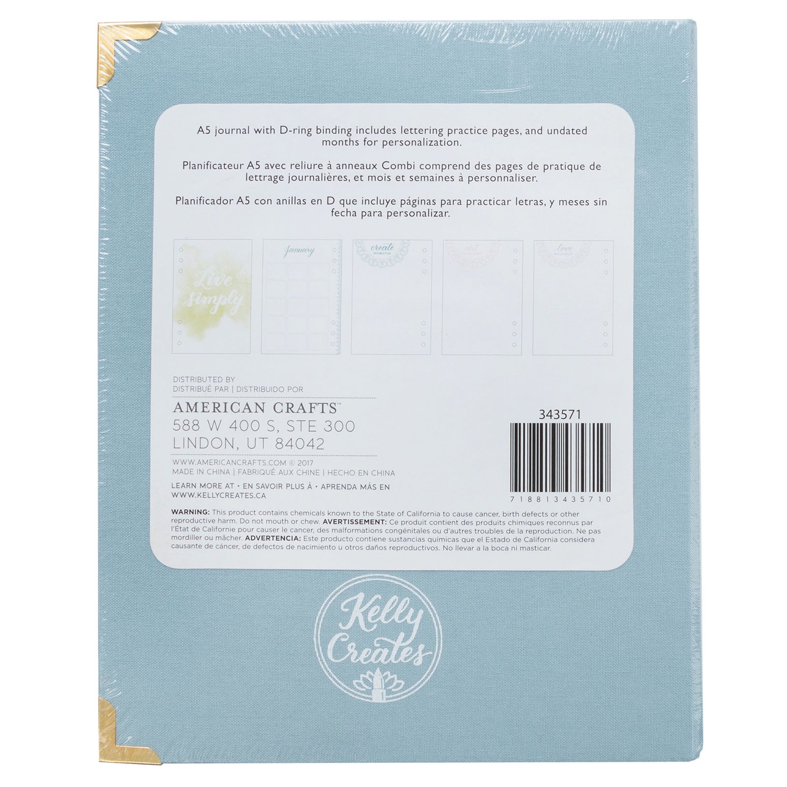 Kelly creates • peace journal 100pcs