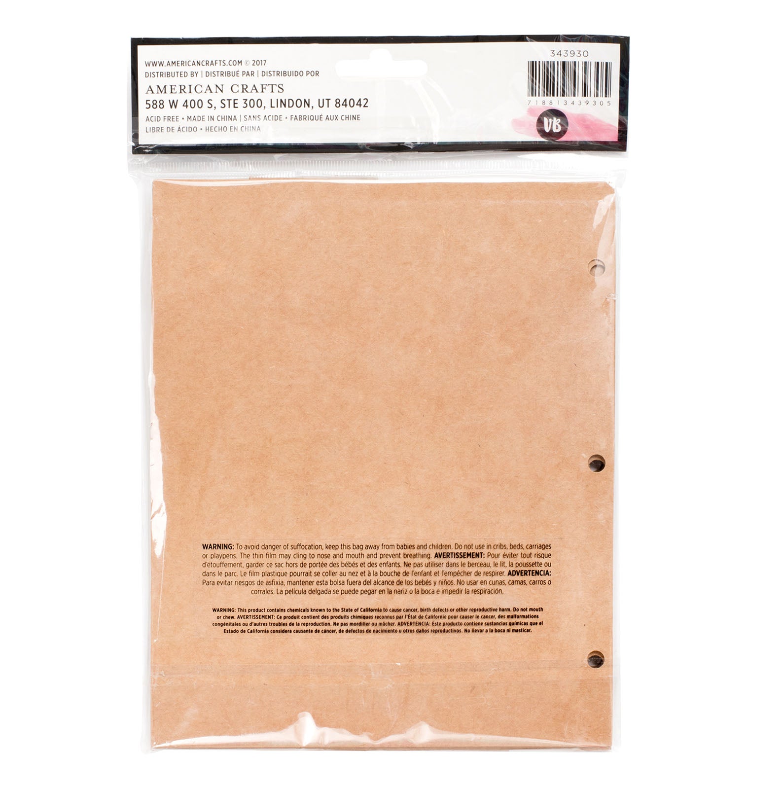 Vicki boutin • kraft refill papers 12pcs