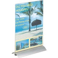 Presentatiestandaard durable 858919 alu a4 transparant