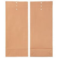 Monsterzak enveloppen 140x345mm bruin 120g m² 25 stuks