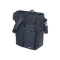 Basil Move MIK Fahrradtasche mit Nieten, 14 Liter, 14 x 24 x 34 cm, schwarz