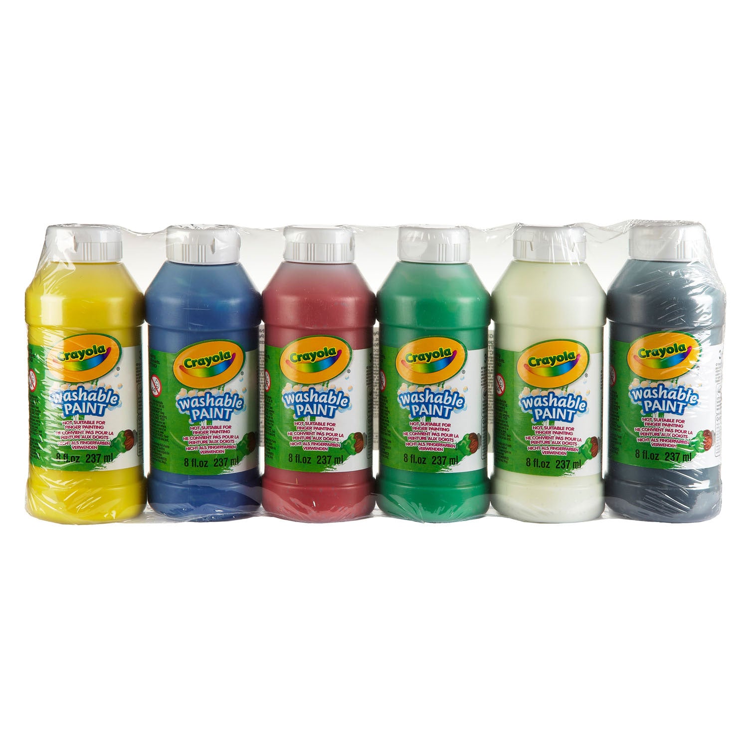 Crayola Fingerfarbe Waschbar, 6 Farben