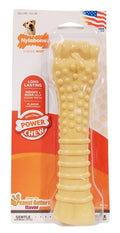 Nylabone Dura Chew Erdnussbutter für Hunde mit starkem Kaubedürfnis, hypoallergen