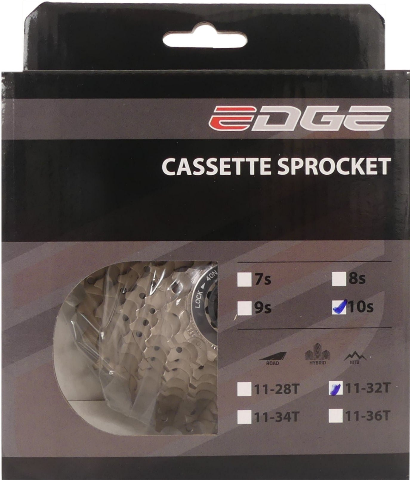 Edge Kassette 10-fach CS-M6010 11-32T Silber