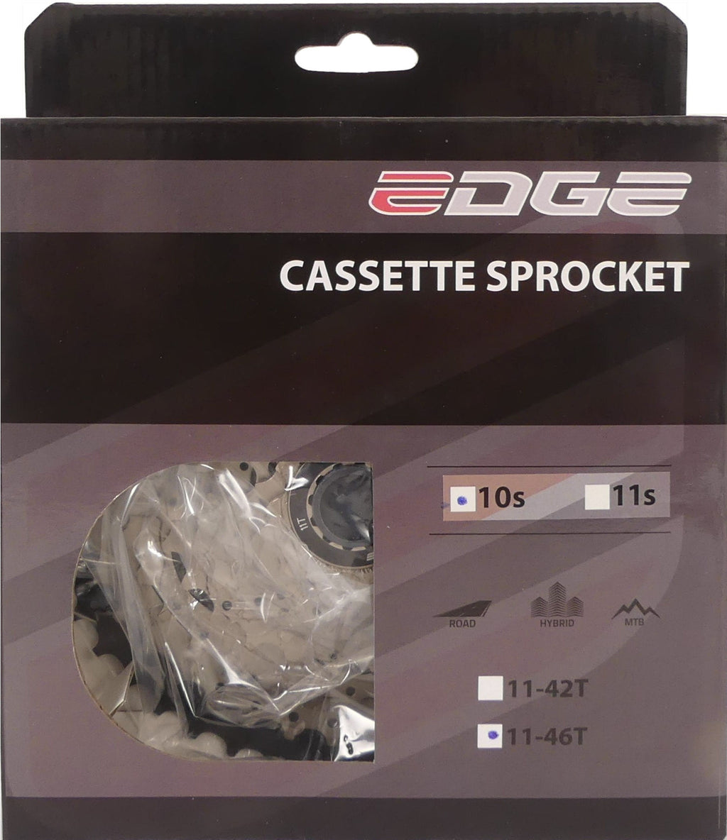 Kassette 10-fach Edge CS-M6010 11-46T - silber schwarz