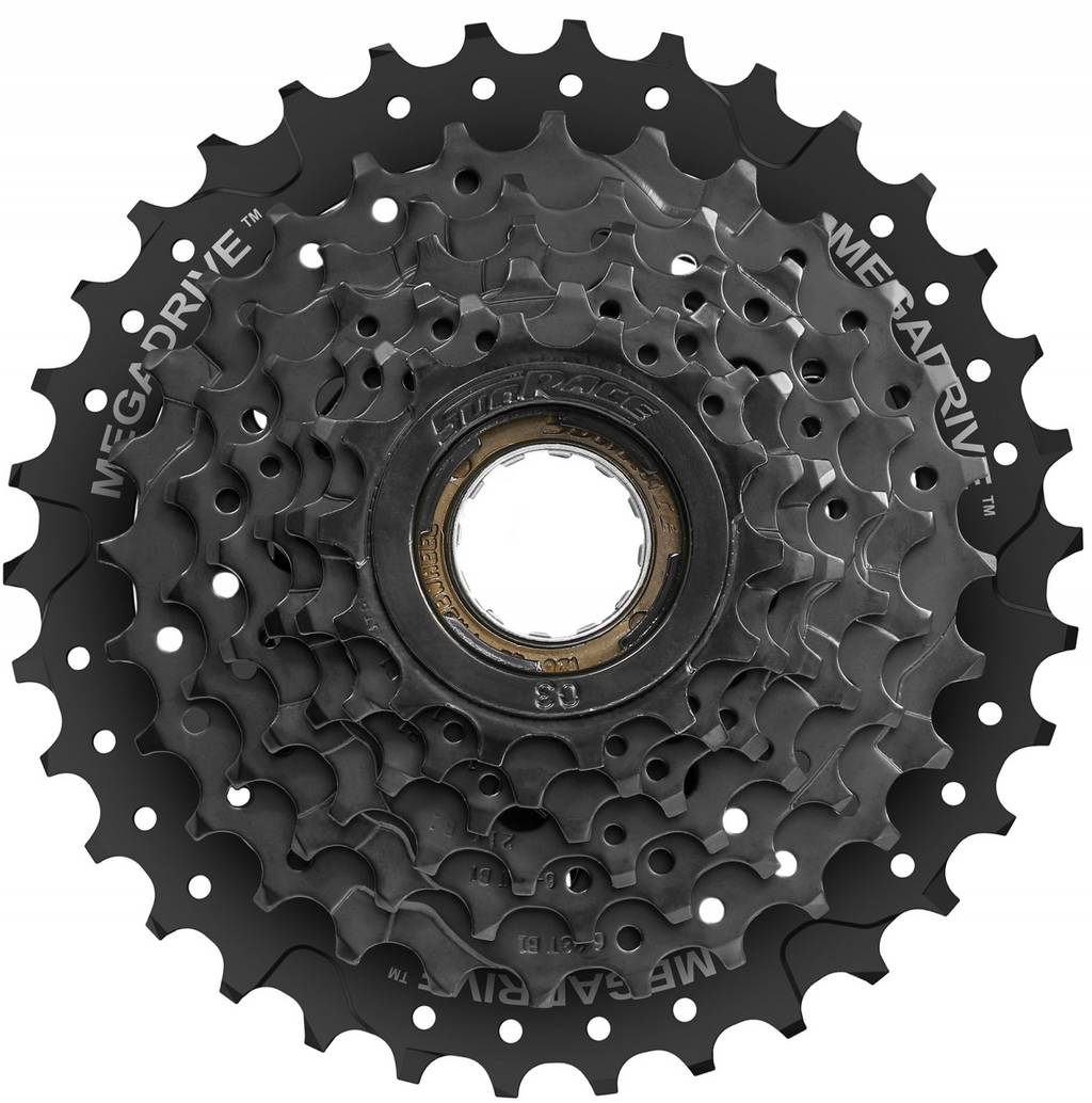 Sunrace MFM300 7-Gang Freilauf 14-34T - schwarz