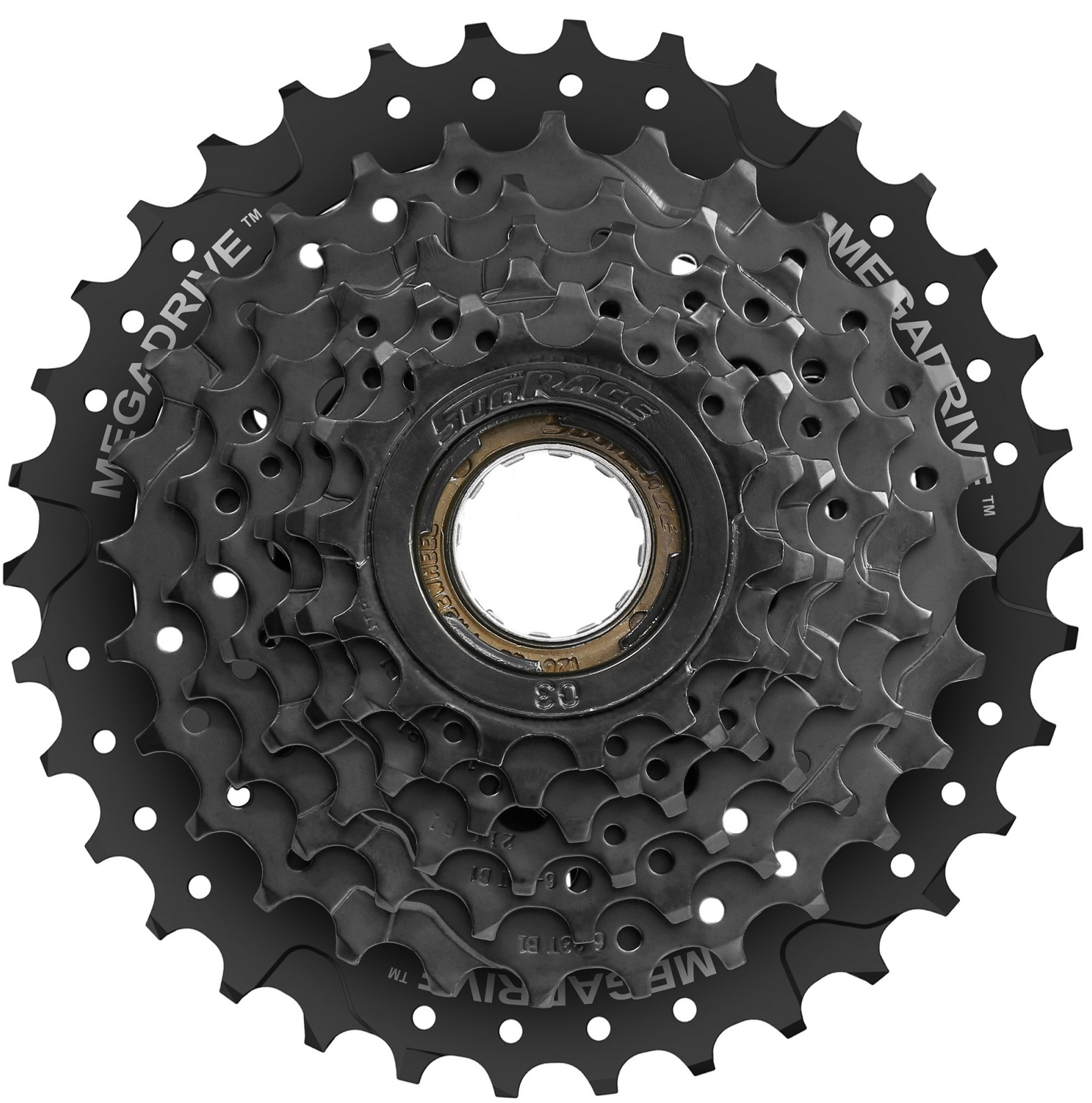 Sunrace MFM300 7-Gang Freilauf 14-34T - schwarz