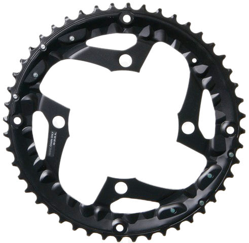 Shimano FC-T521 44T-AE Kettenblatt (ohne Serienbezeichnung) – Kettenblattschutz – Schwarz