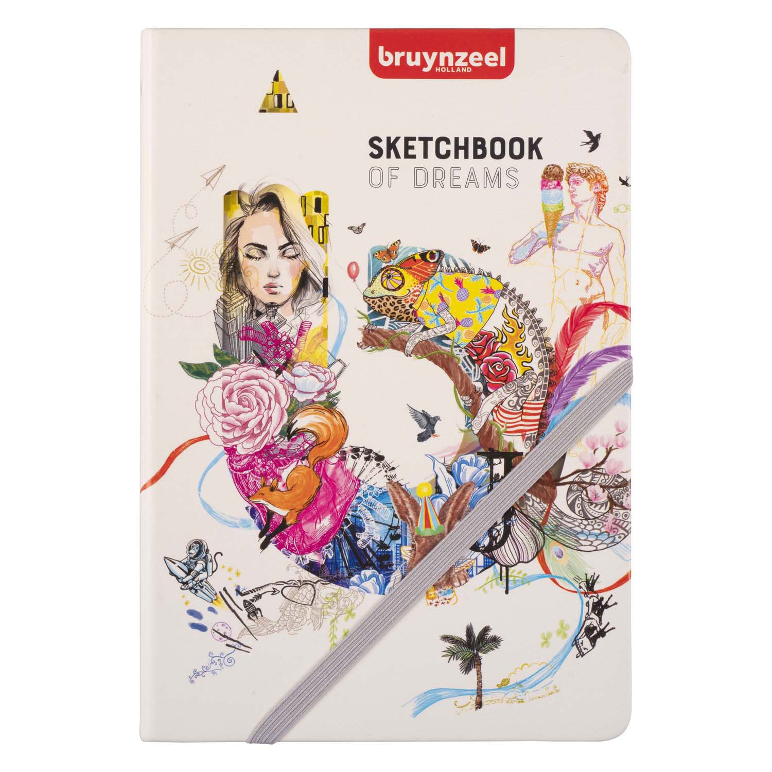 Bruynzeel Creatives Skizzenbuch A5 140gm 80 Blatt
