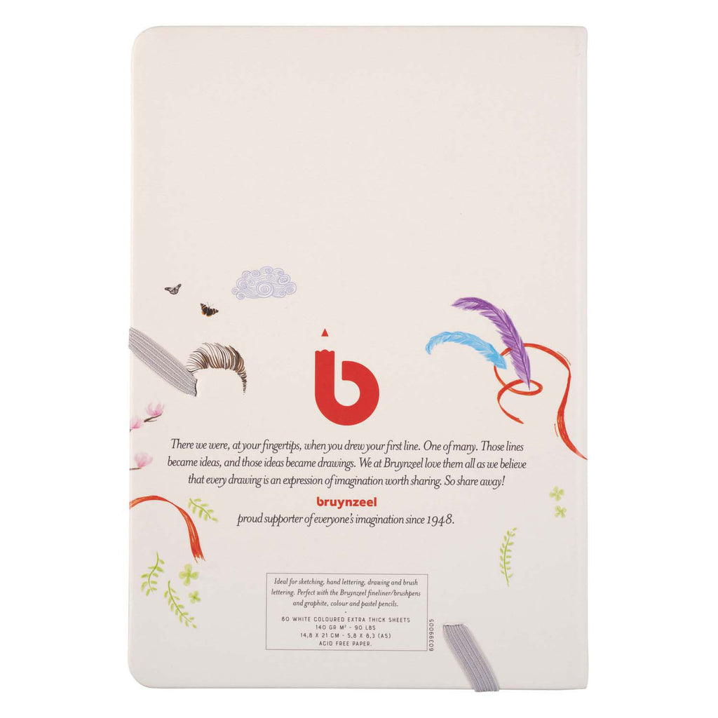 Bruynzeel Creatives Skizzenbuch A5 140gm 80 Blatt
