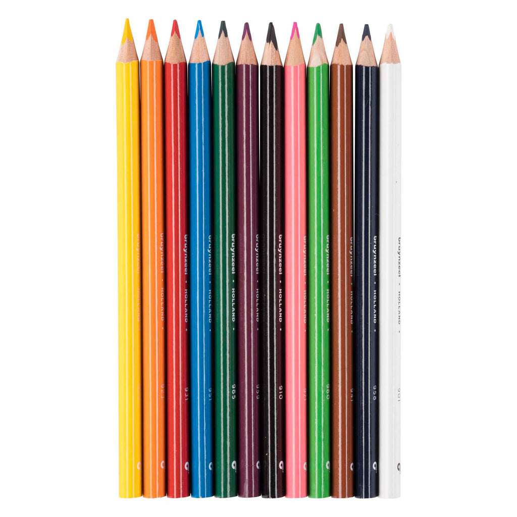 Bruynzeel Dreifarbstifte-Set 12