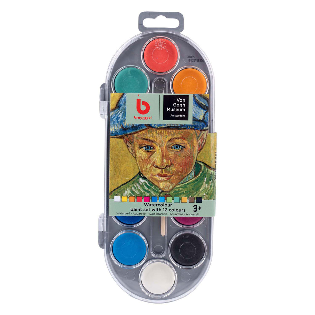 Bruynzeel Xvan Gogh Museum Aquarellfarben-Set mit Pinsel