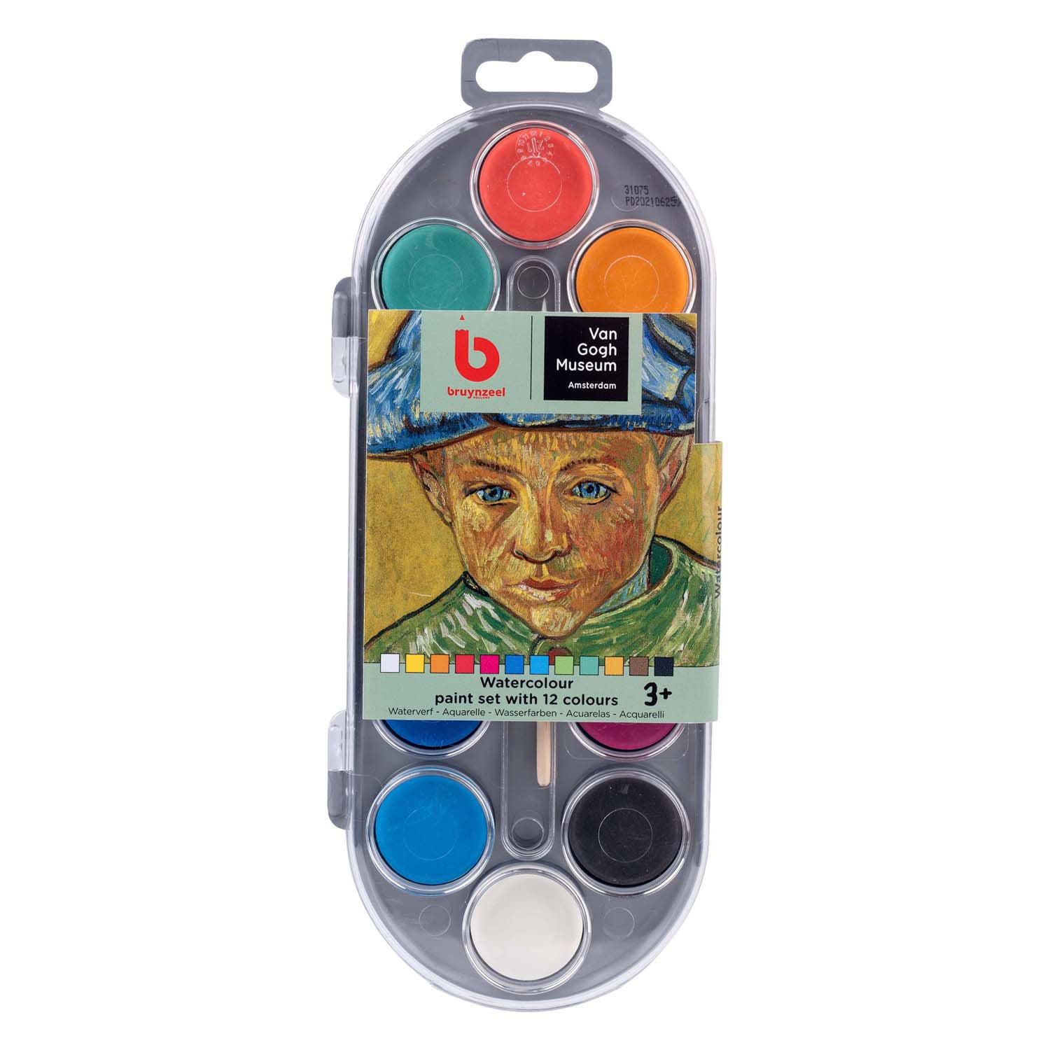 Bruynzeel Xvan Gogh Museum Aquarellfarben-Set mit Pinsel