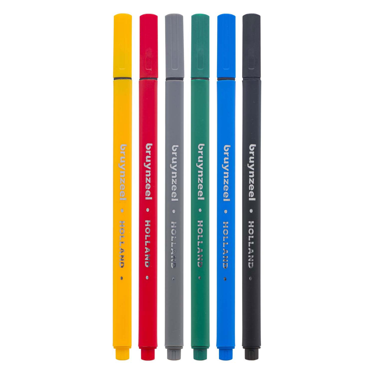 Bruynzeel Fineliner-Set Basic 6 Farben