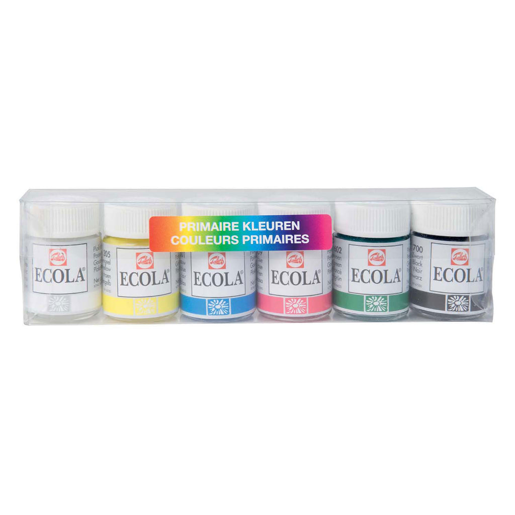 Bruynzeel Ecola Posterfarben-Set Primärfarben, 6x16ml