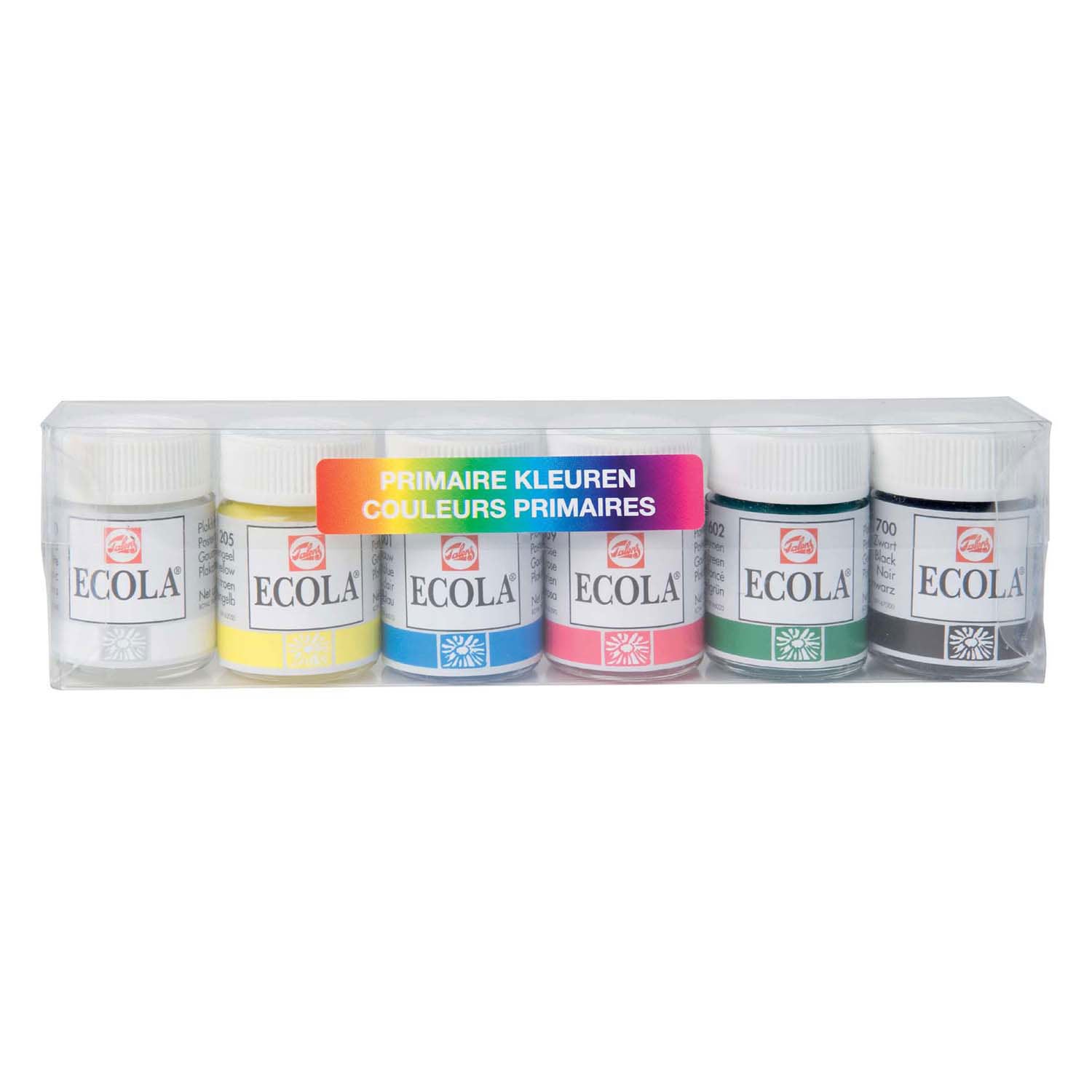 Bruynzeel Ecola Posterfarben-Set Primärfarben, 6x16ml