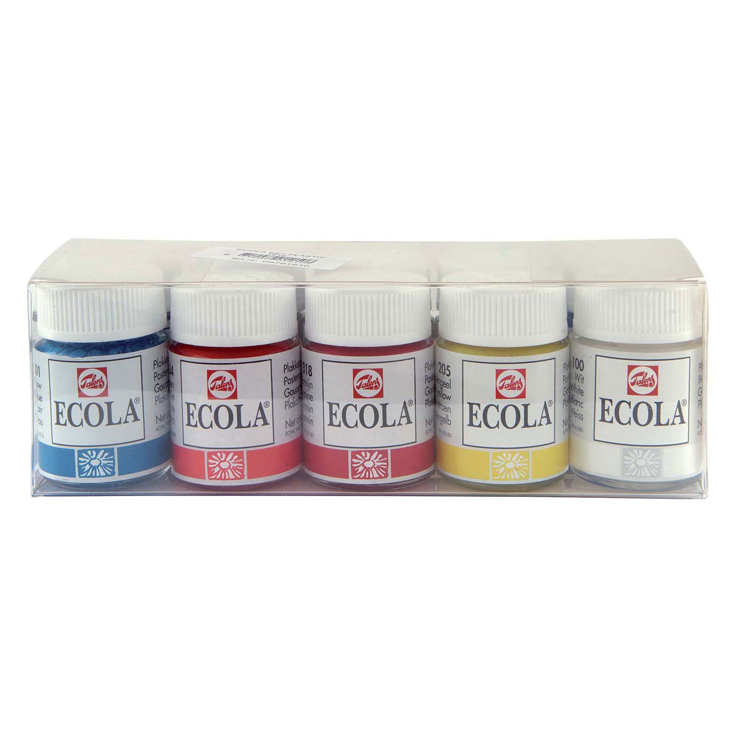 Bruynzeel Ecola Posterfarben-Set, 10 x 16 ml