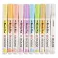 Bruynzeel ecoline brush pen set pastel, 10 kleuren