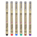 Sakura • Pigma Micron Set Grundfarben 0,45 mm 6 Stück