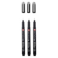 Sakura pigma micron black edition set en gratis etui, 3st