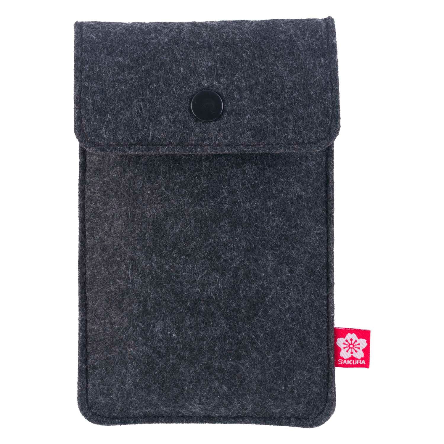 Sakura Pigma Micron Black Edition Set inklusive kostenloser Hülle, 6-teilig