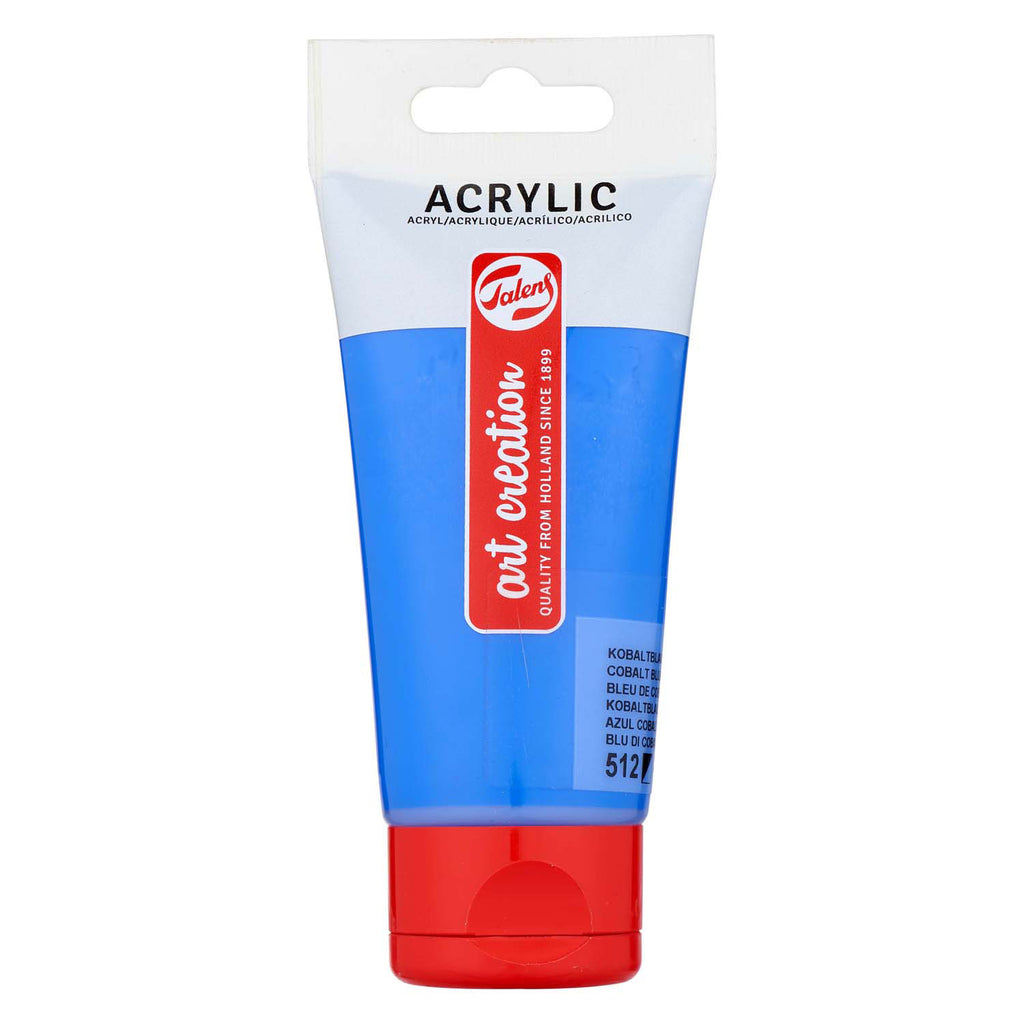 Talens art creation acrylverf tube 75ml kobaltblauw 512
