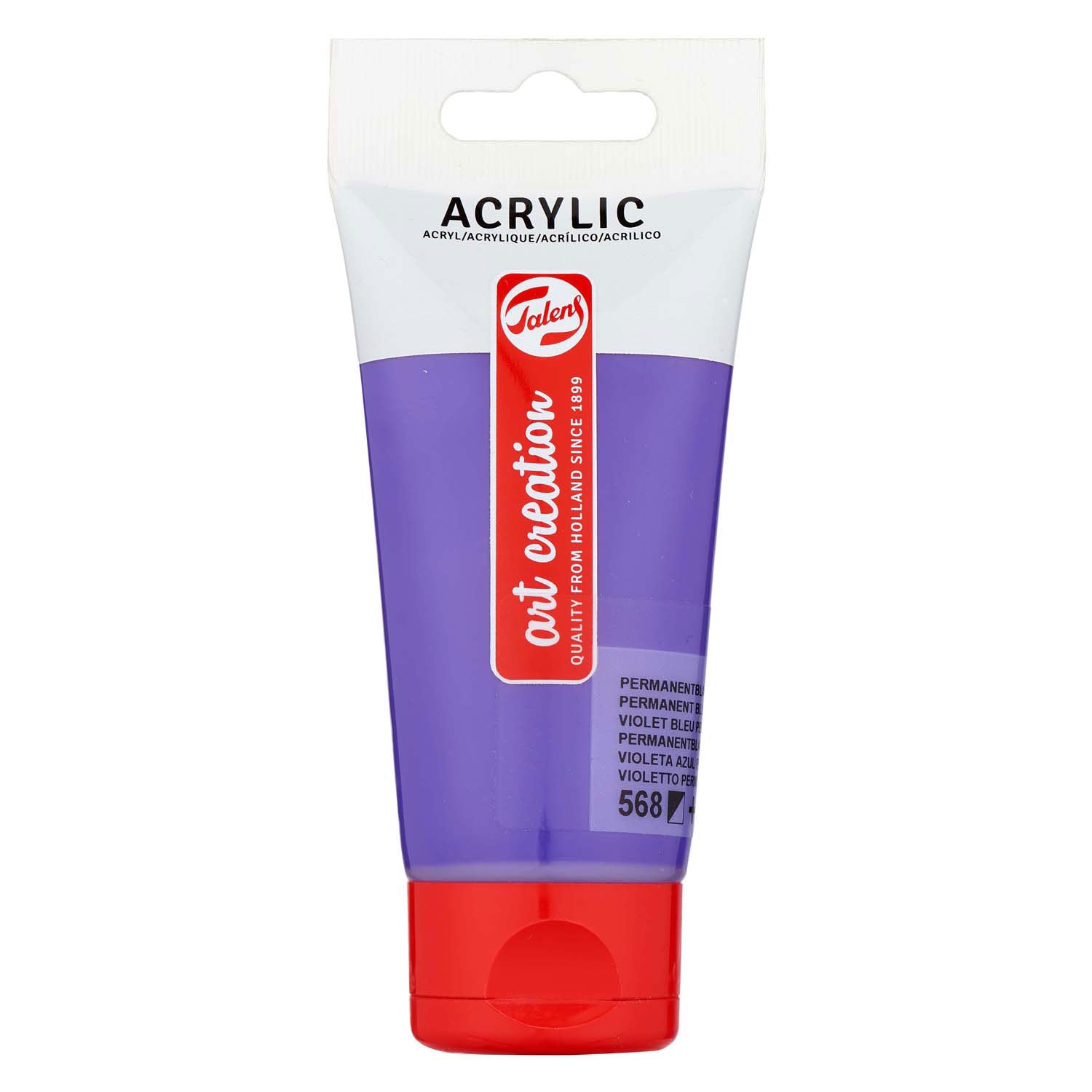 Talens art creation acrylverf tube 75ml permanentblauwviolt