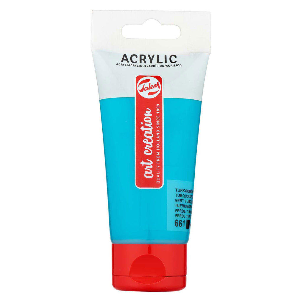 Talens Art Creation Acrylfarbe Tube 75ml Türkisgrün 661