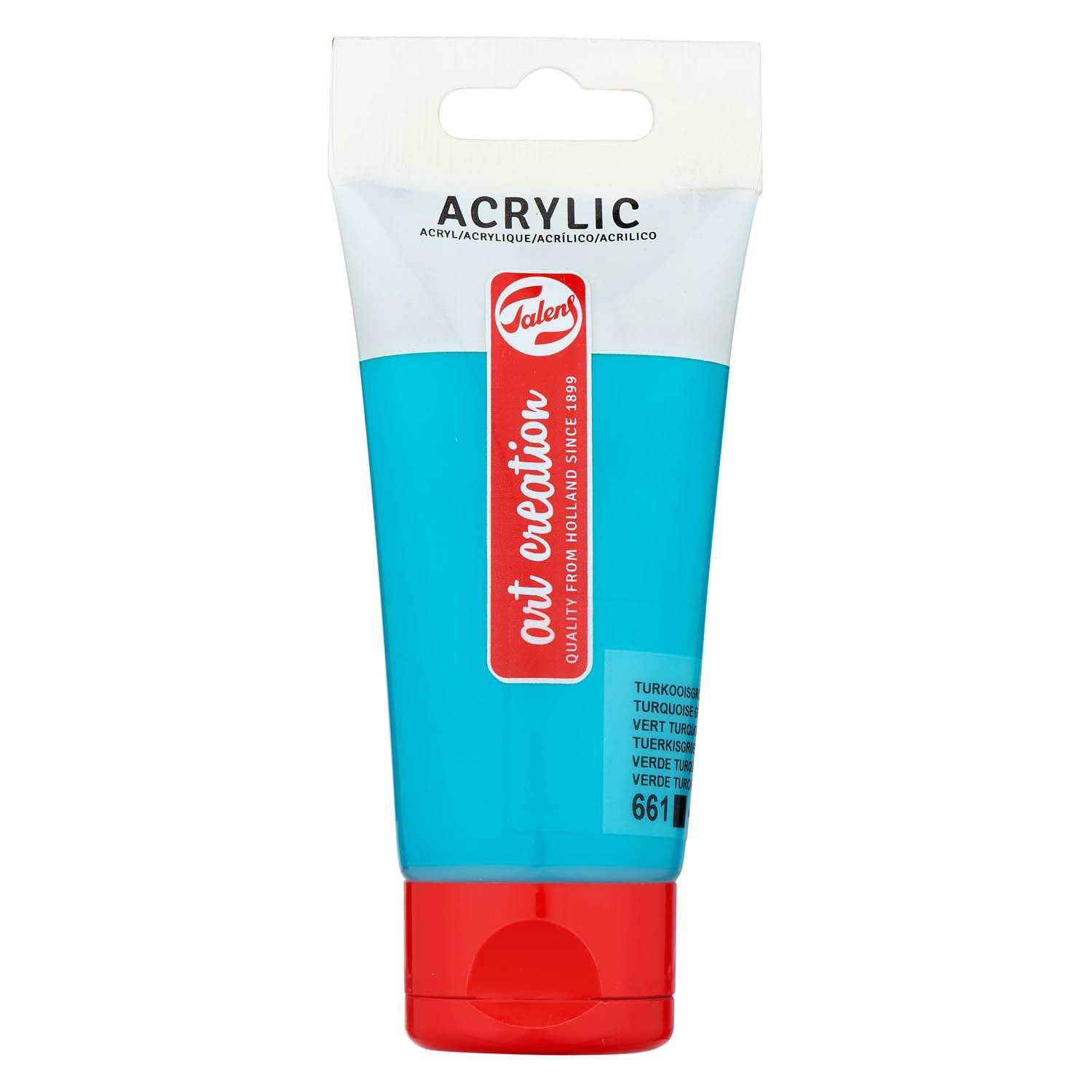 Talens Art Creation Acrylfarbe Tube 75ml Türkisgrün 661