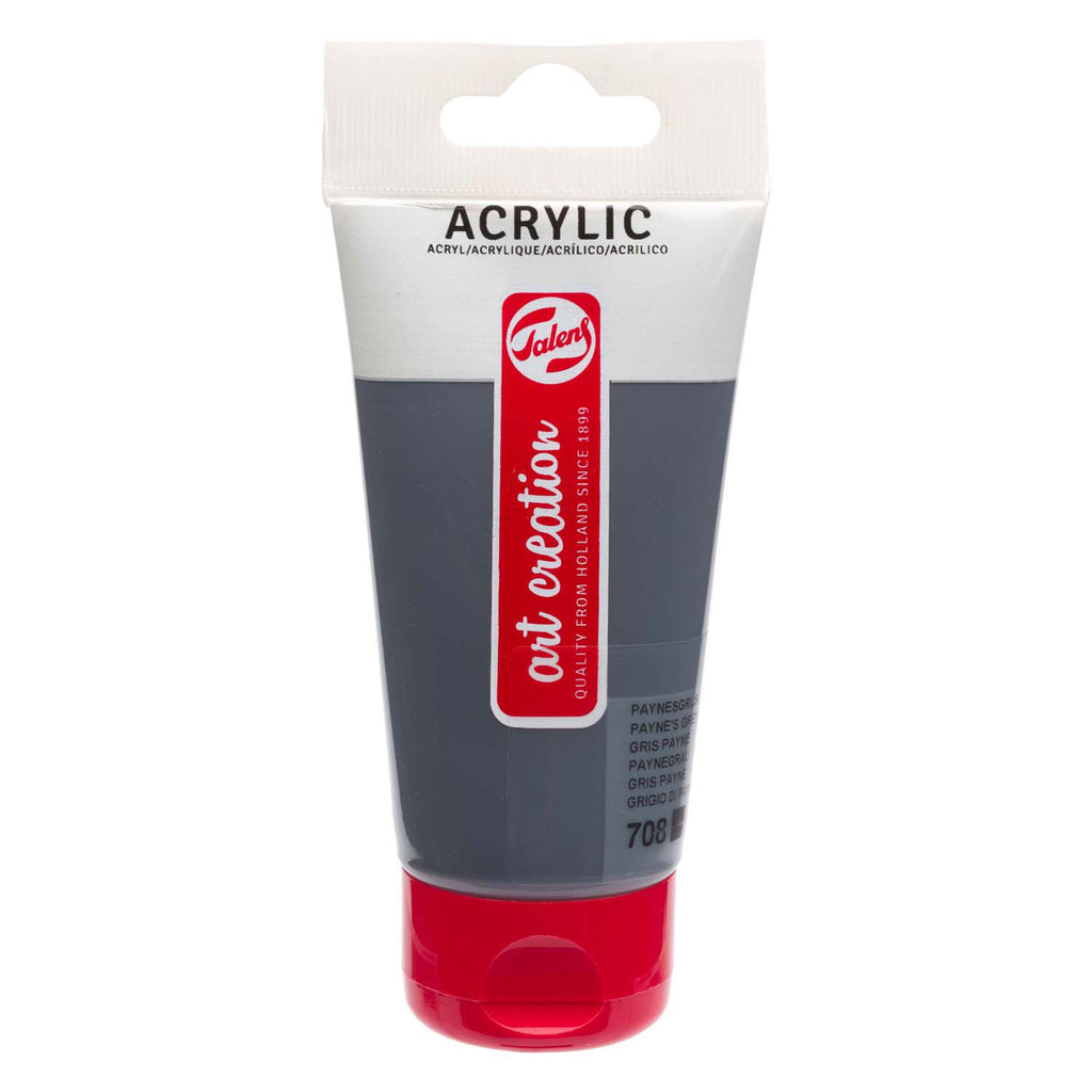 Talens Art Creation Acrylfarbe Tube 75ml Paynesgrau 708