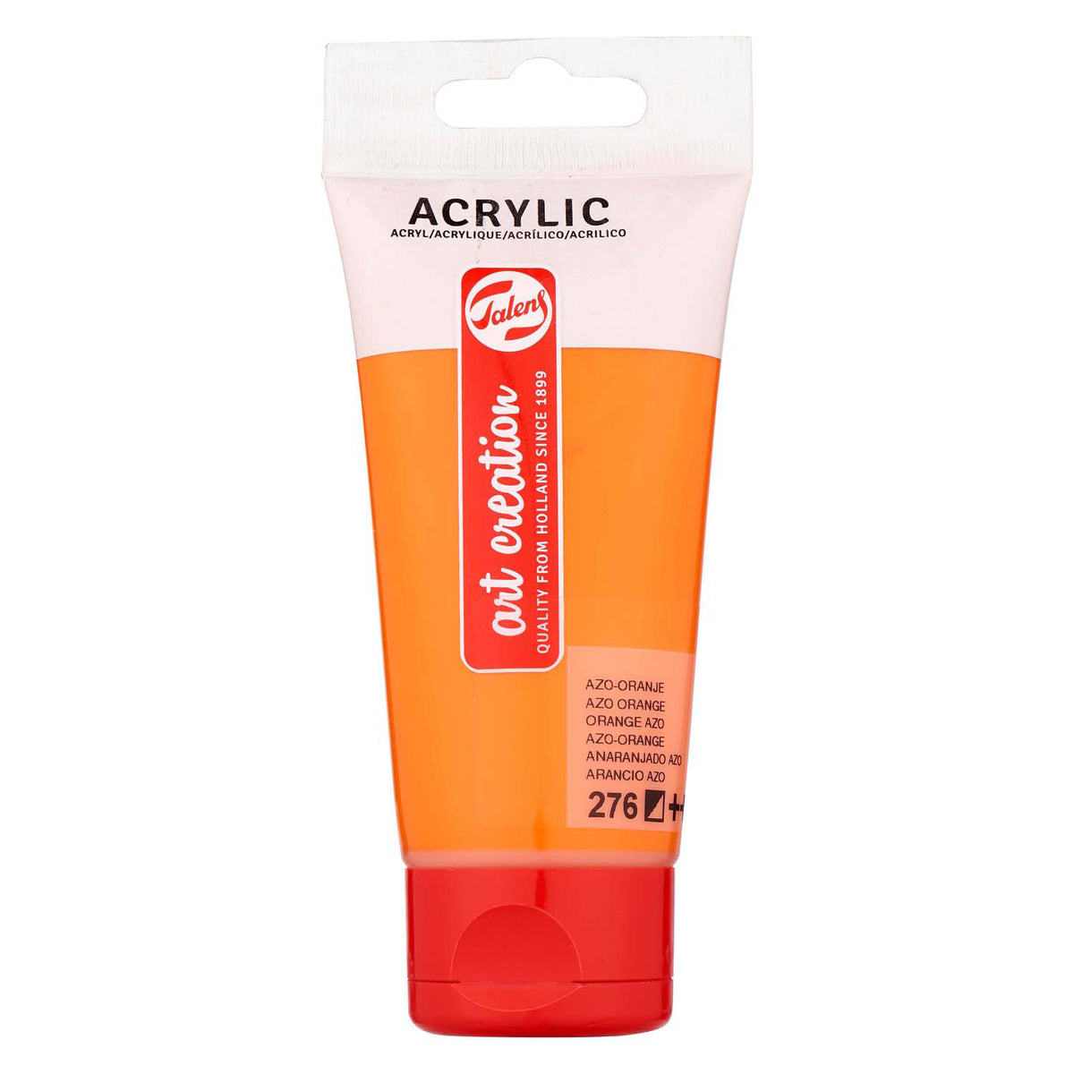 Talens art creation acrylverf tube 75ml azo-oranje 276