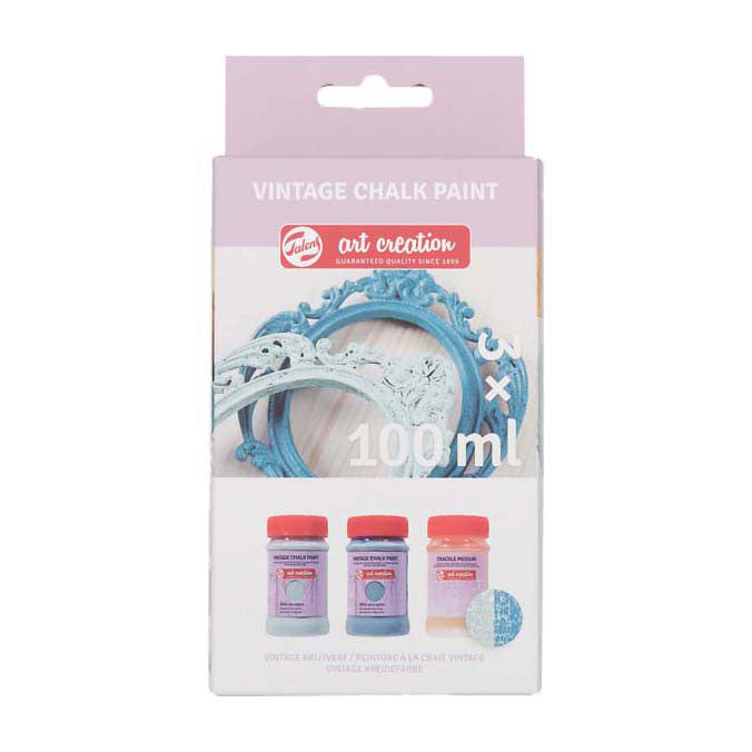 Talens Kunstkreation Vintage-Set 2 blau und knisternd