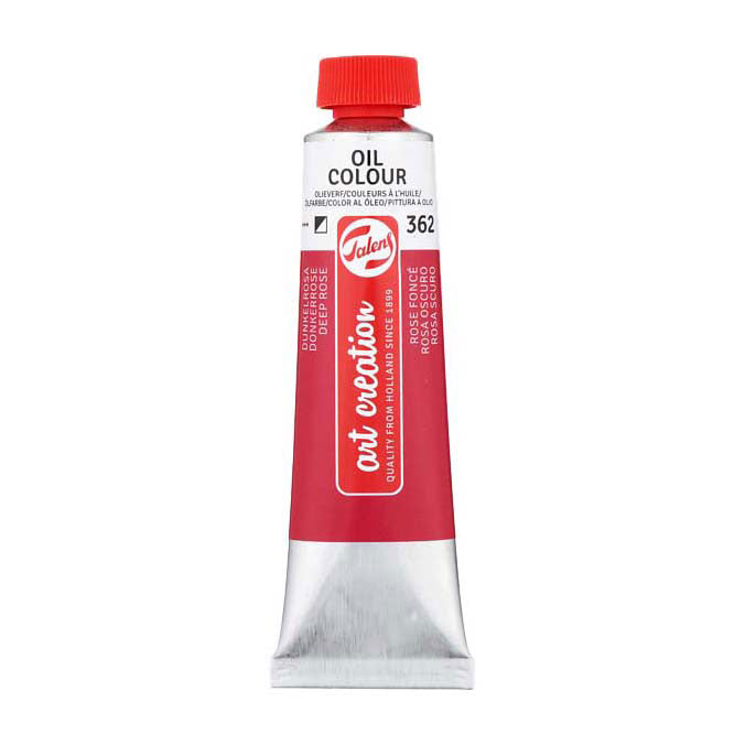 Talens art creation olieverf tube 40ml donkerroze 362