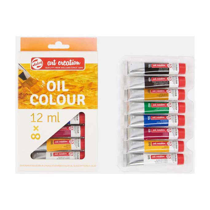 Talens Art Creation • Ölfarben-Set 8x12ml