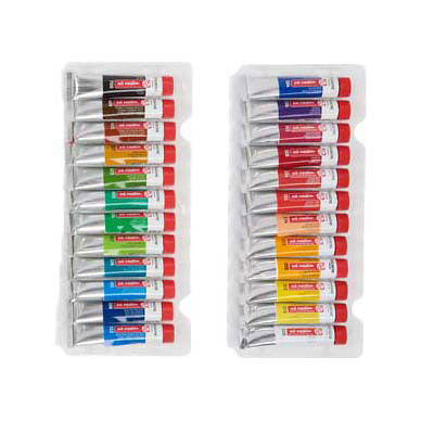 Talens Gouache-Set für künstlerische Gestaltung, 24 x 12 ml