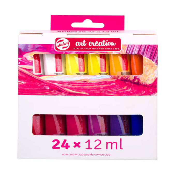 Talens Art Creation • Acrylfarben-Set 24 x 12 ml