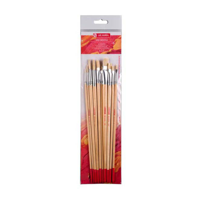 Talens art creation penselen set varkenshaar 10 mix