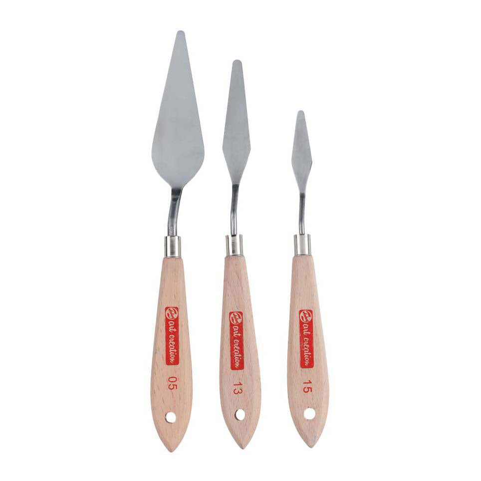 Talens Art Creation • Set mit 3 Malmessern