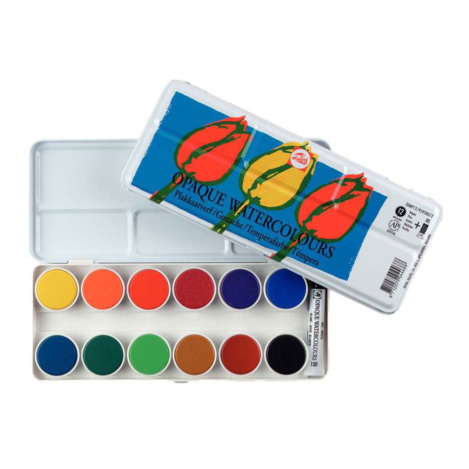 Talens Deckfarben-Set 30mp12