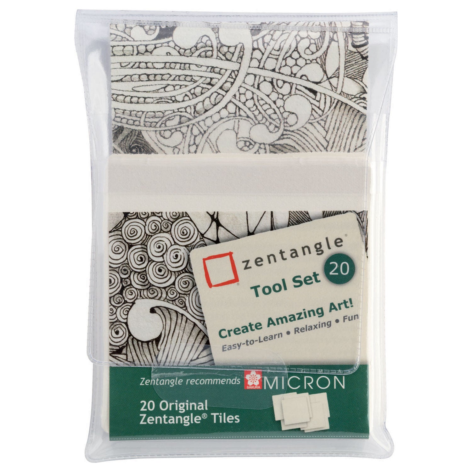 Sakura Zentangle-Werkzeugset, 20-teilig.