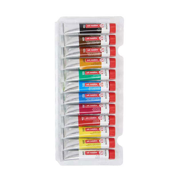Talens Gouache-Set für künstlerische Gestaltung, 12 x 12 ml