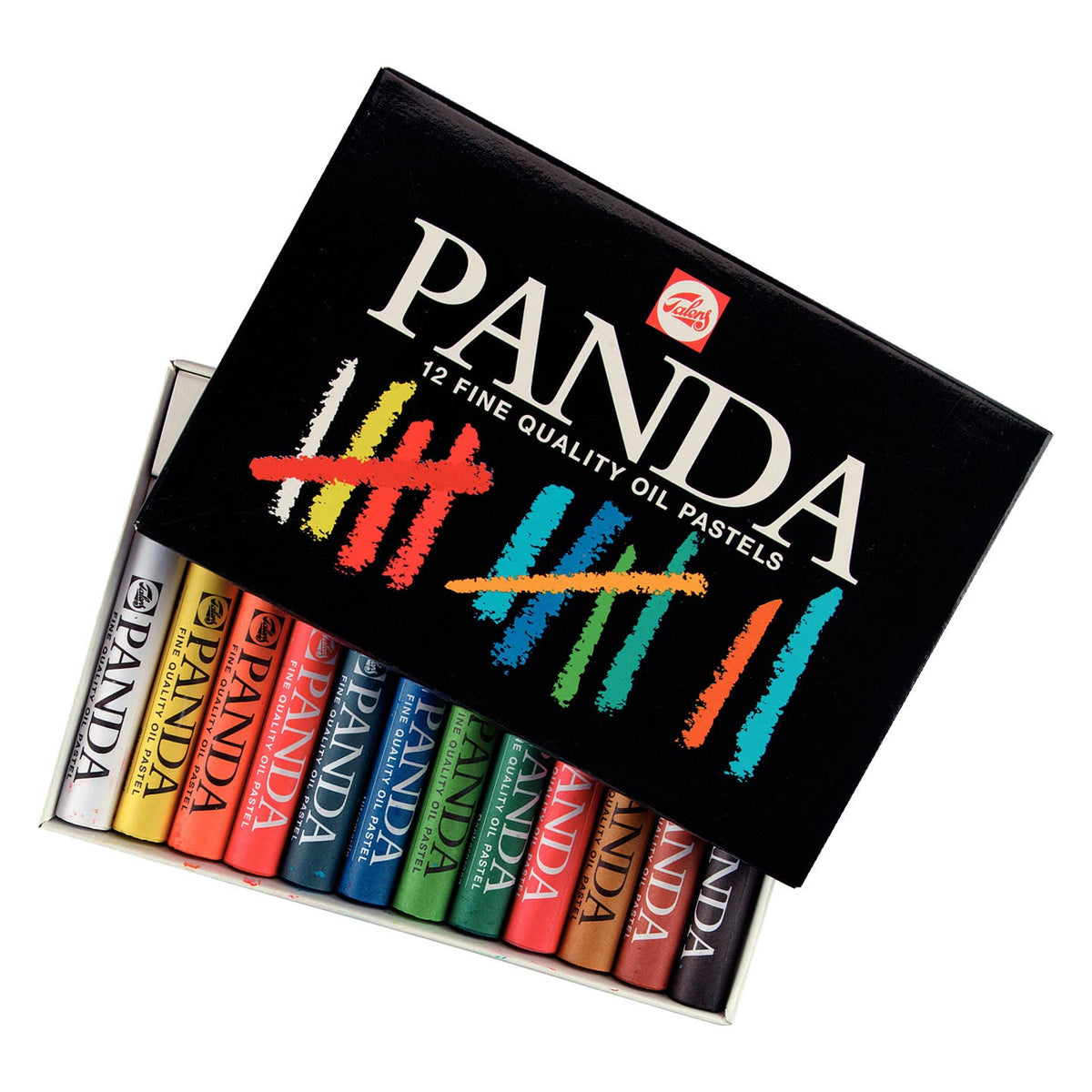 Talens panda oliepastels set | 12 kleuren