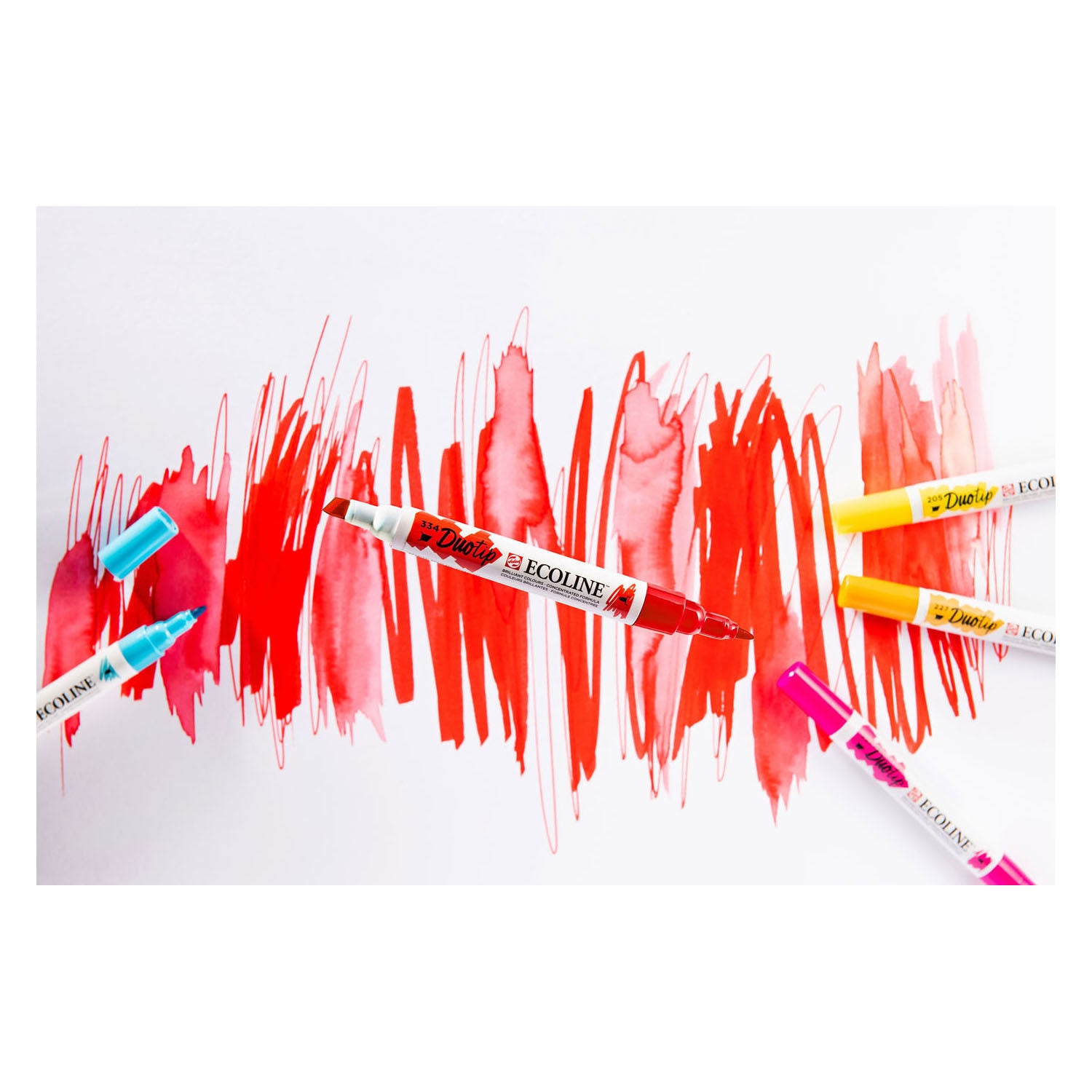 Ecoline duotip markers basisset, 12dlg.