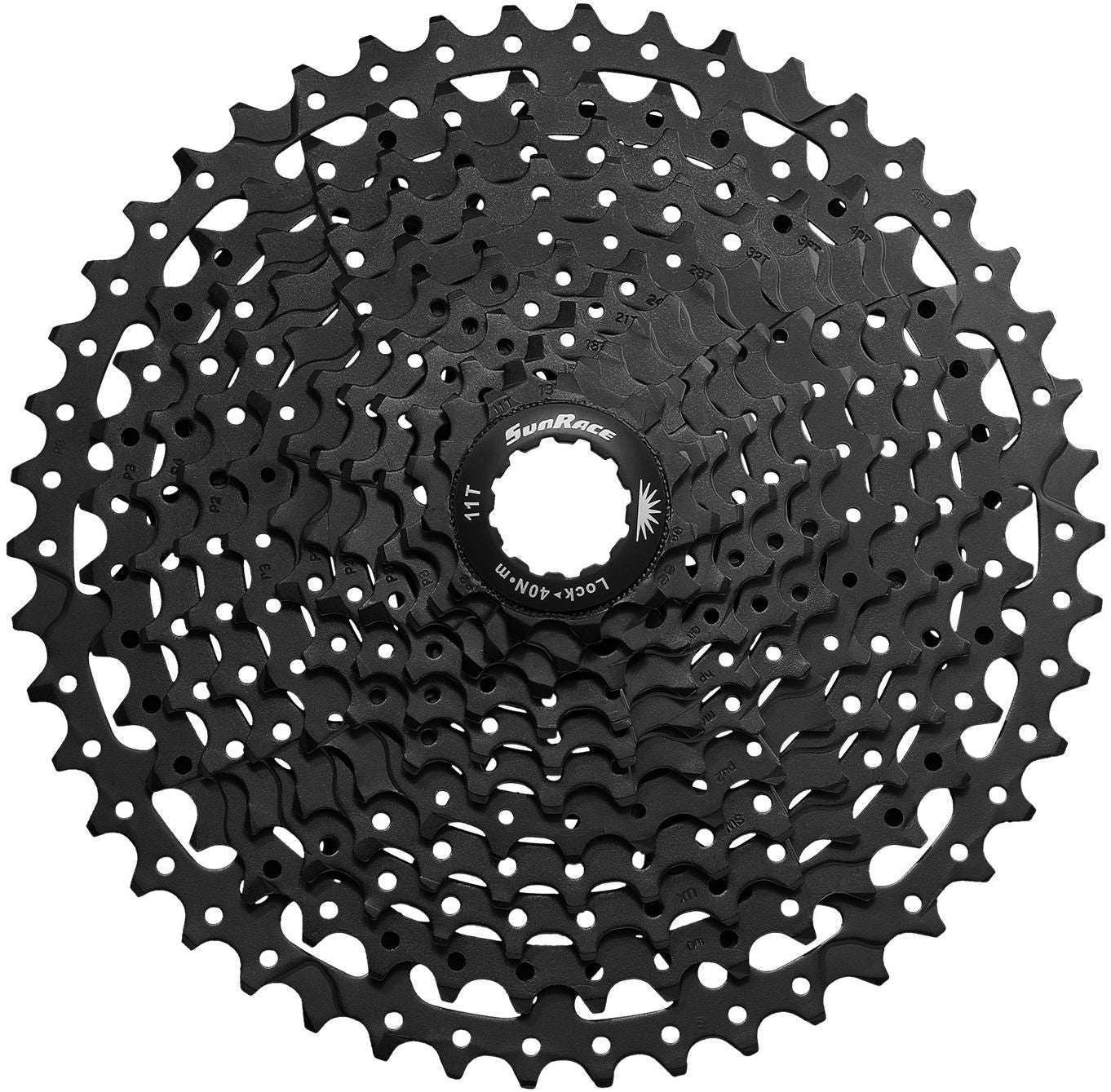 Sunrace CSMS8 Kassette 11-fach - 11-42T - schwarz