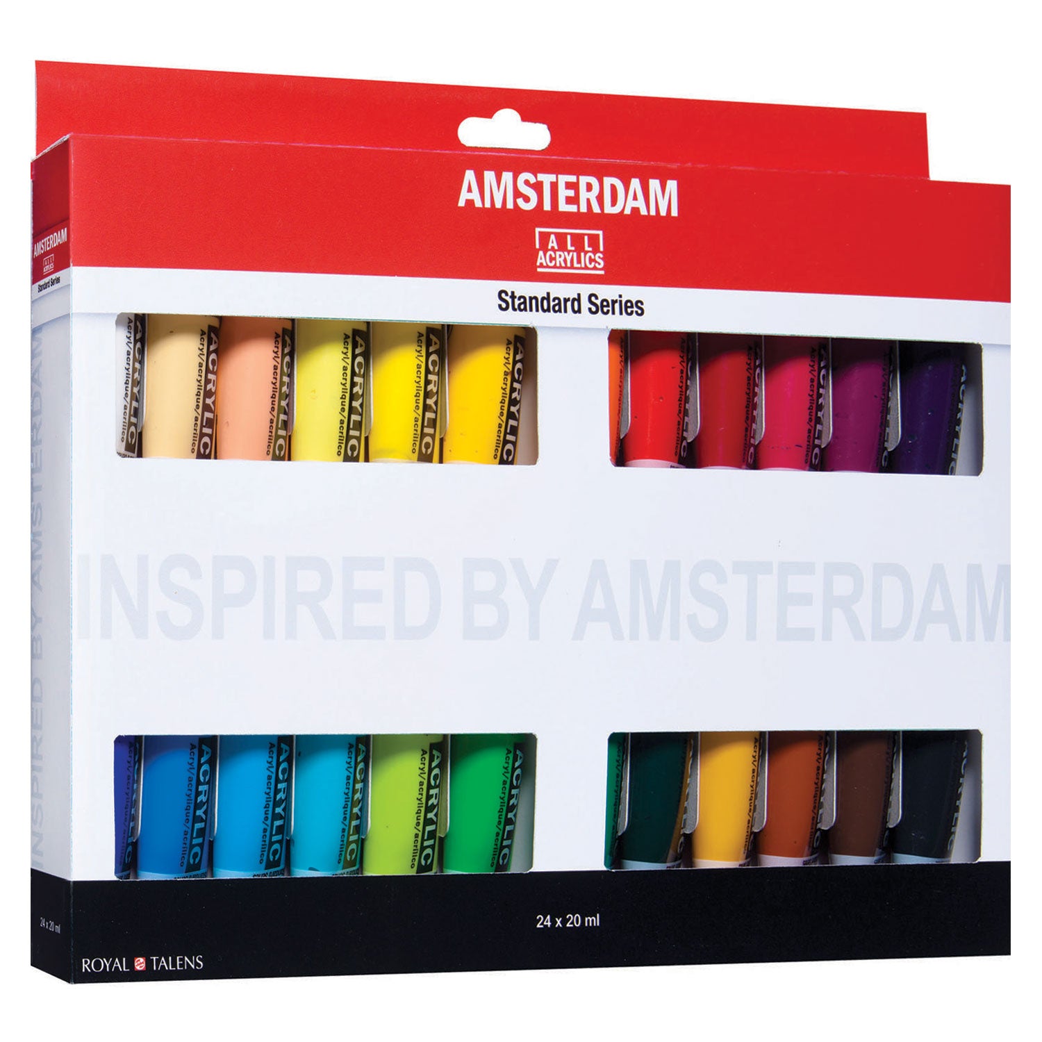 Amsterdam All Acrylics Amsterdam • Standard-Serie Acrylfarben, allgemeines Sortiment, 24 x 20 ml