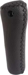 Gazelle-Lenker links 132 mm – schwarzes Aero-Leder
