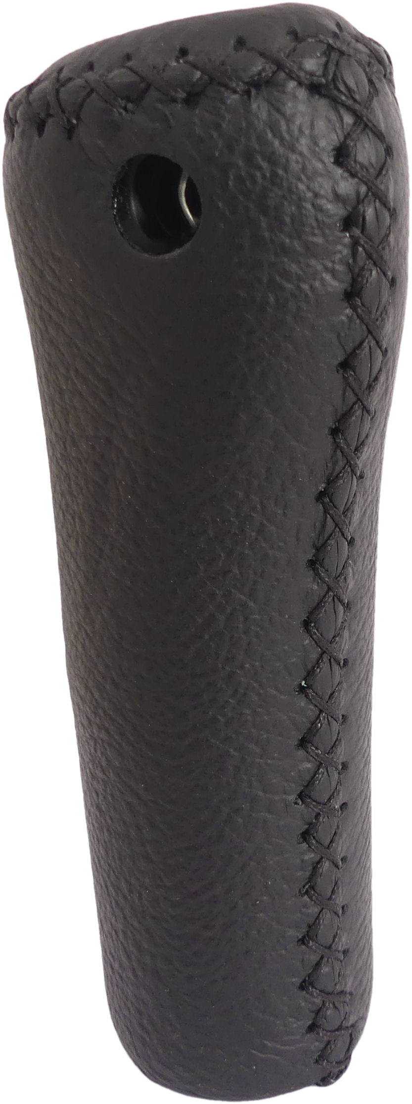 Gazelle-Lenker links 132 mm – schwarzes Aero-Leder
