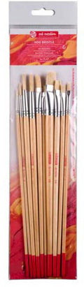 Talens art creation penselen set varkenshaar 10 mix