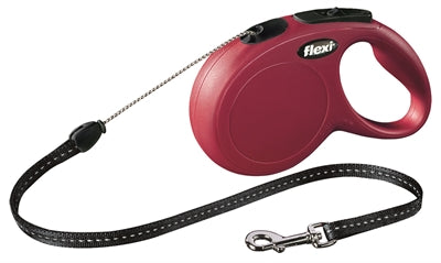 Flexi Rollenleinenschnur rot